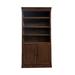 The Twillery Co.® Sasser 36" W Standard Bookcase Wood in White/Brown | 84 H x 36 W x 13 D in | Wayfair A12228F2C0B147E4A9AD64AC962C996A