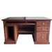 The Twillery Co.® Sasser Desk Wood in Black | 30 H x 56 W x 24 D in | Wayfair 54BA818D4BA543019C20491719D64ABB