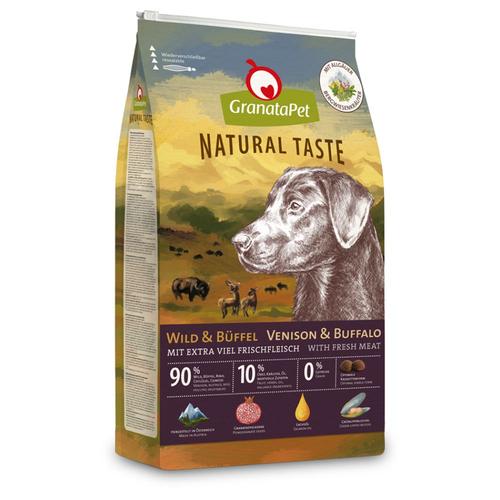 2 x 12kg Wild & Büffel GranataPet Natural Taste Hundefutter trocken