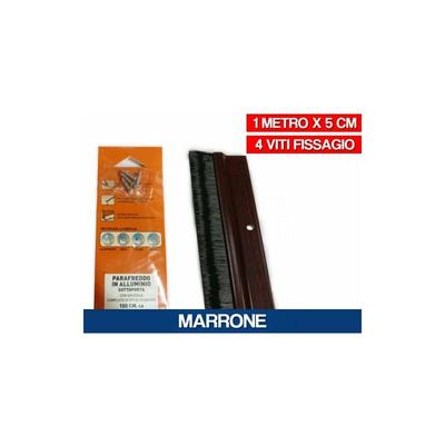 2x Paraspifferi Parafreddo con spazzola Sottoporta Alluminio Adesivo 90 cm  porta - Shopping.com