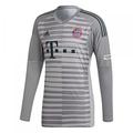 adidas Men's 18/19 FC Bayern Goalkeeper Jersey, Mens, DQ0704, Grey One/Light Granite/Utility Ivy, S