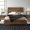 Grain Wood Furniture Montauk Solid Wood Bed Wood in Brown/Green | 51 H x 58.5 W x 80 D in | Wayfair MT0211