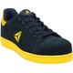 Delta Plus Smash Blue Yellow S1P 100% Metal Free Composite Toe Cap Safety Trainers Shoes (UK 12)