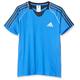 Adidas Damen T-Shirt Funnelneck, Blue, 32, G85920_32