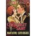 Buyenlarge The Scarlet Saint - Advertisements Print in Black/Brown/Red | 66 H x 44 W x 1.5 D in | Wayfair 0-587-62692-LC4466