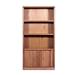 Loon Peak® Kinney 72" H x 36" W Solid Wood Standard Bookcase Wood in Brown | 72 H x 36 W x 13 D in | Wayfair A343049D905849BEAD673A7DC957BBF6