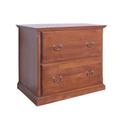 Loon Peak® Behrens 2-Drawer Lateral File Cabinet, Wood in Brown | 30 H x 35 W x 24 D in | Wayfair 3C81F0472F4B433C891D4523F8846D52