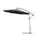 Latitude Run® Dore Patio 10' x 10' Cantilever Umbrella Metal in Gray | Wayfair 91CA111F3492427886FB048E66163AA1