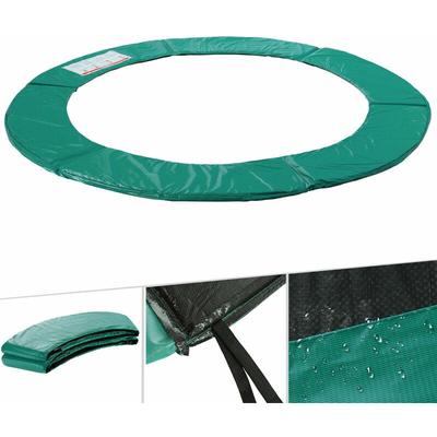 AREBOS Randabdeckung Trampolin Randschutz Umrandung 457 cm Grün 32 cm Breite Image