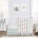 Sweet Jojo Designs Mod Arrow 4 Piece Crib Bedding Set Synthetic Fabric in Blue | Wayfair ModArrow-CR-MT-Crib-4