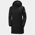 Helly Hansen Impermeabile Isolante Lungo Aden Donna Nero L