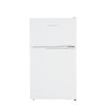 Cookology UCFF87 47cm Freestanding Undercounter Small Fridge Freezer with 2 Doors, 87 Litre, Adjustable Temperature Control, LED Light and a 3 Star Freezer Rating - in White