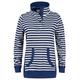 Urban Beach Damen Sandford Cocktail 3 Button Sweatshirt 12 Marineblau