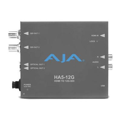 AJA HA5-12G HDMI 2.0 to 12G-SDI Mini-Converter HA5...