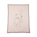 Love Cashmere Unisex 100% Cashmere Childrens Travel Blanket - Teddy Bear - Natural Multi - Made in Scotland