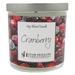 Star Hollow Candle Company Cranberry Scented Jar Candle Soy, Glass in Black/Red | 3.5 H x 3.5 W x 3.5 D in | Wayfair SSLJCR