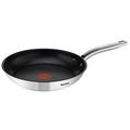 Tefal Intuition Frypan, Stainless Steel, Silver, 28 cm