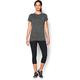 Under Armour Damen Kurzarmshirt Tech SSC - Twist, Schwarz, XS, 1277206-001, Schwarz (Black )