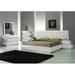Orren Ellis Mcgowen Platform 5 Pieces Bedroom Set Upholstered in Brown/White | California King | Wayfair 4F239C98BD334E09B8F85DA32811607E