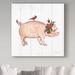 The Holiday Aisle® Holiday Farm Animals I - Graphic Art Print on Canvas Canvas | 24 H x 24 W x 2 D in | Wayfair 84F0CB0491754DA9AC485D0D133E75D9