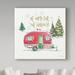 The Holiday Aisle® 'Christmas in the Country V' - Wrapped Canvas Graphic Art Print Canvas in Green | 14 H x 14 W x 2 D in | Wayfair