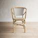 Barrel Chair - Birch Lane™ Clint 22" Wide Barrel Chair Rattan/Wicker in Gray | 31.5 H x 22 W x 22.5 D in | Wayfair 7BB81A8222F841B88ABDBEF03785EA7F