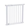 Safety 1st Flat Step Gate, Stair Gate for Baby, Pressure Fit Safety Gate for Widths 73-80 cm to max 101 cm with Extensions Sold Separately, Ultra flat step-over bar for no trip hazard, in Metal, White