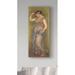 Astoria Grand 'Dancing Girl w/ Castanets, 1909' Oil Painting Print on Wrapped Canvas in Brown/Gray | 19 H x 8 W x 2 D in | Wayfair