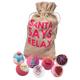 Bomb Cosmetics Santa Says Relax handgefertigte Geschenkverpackung für hessische Badeblaster [7-teilig], 1,1 kg