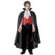 "VAMPIRE" (shirt with pants, vest, bow tie, cape) - (128 cm / 5-7 Years)