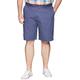 Nautica Men's Cotton Twill Flat Front Chino Short Casual, Blue Indigo, 46W Big