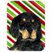 East Urban Home Gordon Setter Candy Cane Holiday Christmas Glass Cutting Board Glass | 0.15 H x 15.38 W in | Wayfair