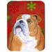 The Holiday Aisle® The Holiday Aisle Ashlynn English Bulldog Glass Cutting Board Glass | 0.15 H x 11.25 W in | Wayfair