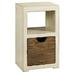 August Grove® Marcellus 29" H x 18" W Cube Bookcase Wood in White | 29 H x 18 W x 14 D in | Wayfair 79846E64E70B4B0BBD847E6684C7E289