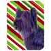 East Urban Home Skye Terrier Candy Cane Holiday Christmas Glass Cutting Board Glass | 0.15 H x 15.38 W in | Wayfair