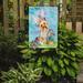 The Holiday Aisle® SantaMarina Bunny 2-Sided Polyester 15 x 11 in. Garden Flag in Blue | 15 H x 11 W in | Wayfair 18BB8ECAD42A48D28892B7A0F9C52B86