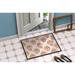 Winston Porter Yonkers Flowers Non-Slip Outdoor Door Mat Synthetics | 0.25" H x 27" W x 18" D | Wayfair 4D753E67E7BF4E708F918DAB151FCAF5