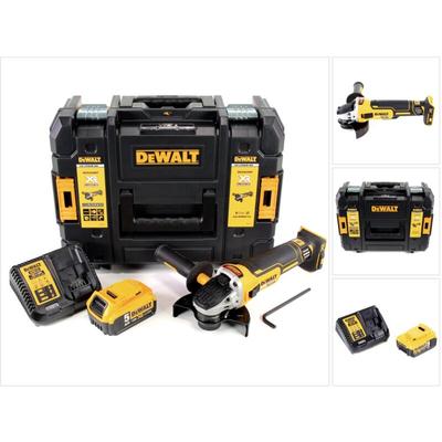 Dcg 405 P1 Akku Winkelschleifer 18V 125mm Brushless + 1x Akku 5,0Ah + Ladegerät + tstak - Dewalt Image