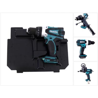 Dhp 458 ze Akku Schlagbohrschrauber 18V 91Nm + Einlage für Makpac - Makita Image