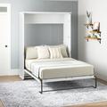 Sand & Stable™ Luka Murphy Bed Wood in Black/Brown/White | 85.87 H x 65.25 W x 93.09 D in | Wayfair 6F3F890C87B14FDCBA9BA4900A9CAAEA