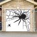 The Holiday Aisle® Spiders Halloween Garage Door Mural Polyester in Black | 84 H x 96 W x 1 D in | Wayfair 3C7179ABA3AA4B7A8CDAA2F1A63E3C71
