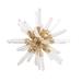 Chelsea House Crystal Sculpture Crystal in White/Yellow | 7 H x 7 W x 7 D in | Wayfair 384011
