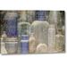 Winston Porter Idaho, Idaho City Dusty Bottles by Don Paulson - Photograph Print on Canvas Metal in Blue/Gray | 21 H x 32 W x 1.5 D in | Wayfair