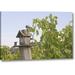 Winston Porter Or, Willamette Valley Birdhouse by Don Paulson - Photograph Print on Canvas in Blue/Green | 10 H x 16 W x 1.5 D in | Wayfair