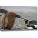 World Menagerie Antarctica King Penguin Oakum Boy Chick by Don Grall - Photograph Print on Canvas in Gray | 10 H x 16 W x 1.5 D in | Wayfair