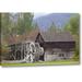 Millwood Pines 'Canada, Bc, Keremeos Historic Grist Mill' Photographic Print on Wrapped Canvas in Brown/Green | 16 H x 24 W x 1.5 D in | Wayfair