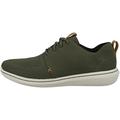 Clarks Men's Step Urban Mix Sneaker, Green Khaki, 10 UK