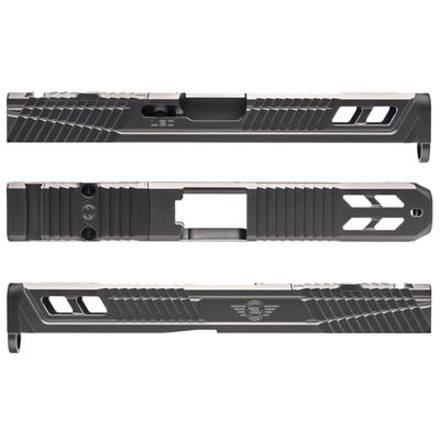 L2D Combat Catalyst Slide RMR Ready Glock 17 Gen 3 Metallic Gray LD-S-C-173-MG