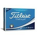 TITLEIST Tour Soft Golf Balls, White, One Size