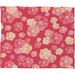 House of Hampton® Blossoms On Coral Fleece Throw Microfiber/Fleece/Microfiber/Fleece | 60 W in | Wayfair 00FA7D3F1CE9453CA9E2B7A084EFF913